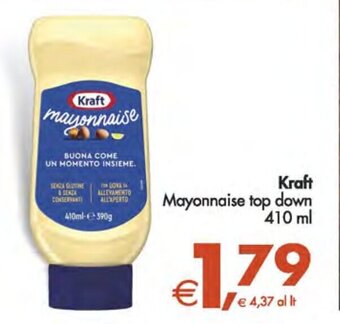 Deco Supermercati Kraft Mayonnaise top down 410 ml offerta