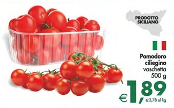 Deco Supermercati Pomodoro ciliegino vaschetta 500 g offerta
