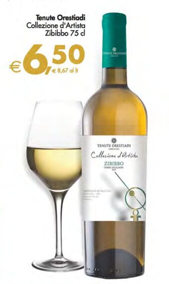 Tenute Orestiadi Collezione d'Artista Zibibbo 75 cl