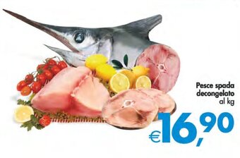 Deco Supermercati Pesce spada decongelato al kg offerta