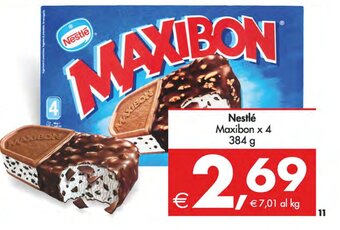 Deco Supermercati Nestlé Maxibon x 4 384 g offerta