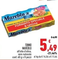 Conad Mareblu tonno offerta