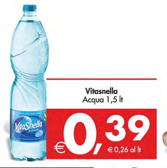 Deco Supermercati Vitasnella Acqua 1,5 lt offerta