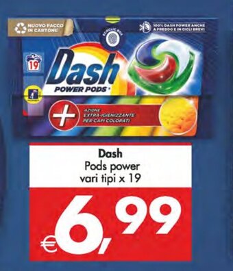 Dash Pods power vari tipi x 19