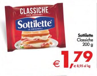 Deco Supermercati Sottilette Classiche 200 g offerta