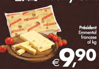 Deco Supermercati Président Emmental francese offerta