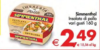 Deco Supermercati Simmenthal Insalata di pollo vari gusti 160 g offerta