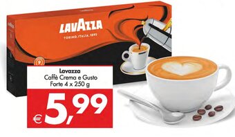 Deco Supermercati Lavazza Caffè Crema e Gusto Forte 4 x 250 g offerta