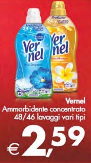 Deco Supermercati Ammorbidente concentrato 48/46 lavaggi vari tipi offerta