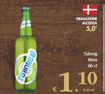 Deco Supermercati Tuborg Birra 66 cl offerta