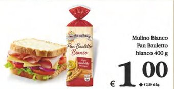 Deco Supermercati Mulino Bianco Pan Bauletto bianco 400 g offerta