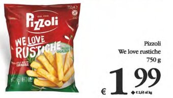 Deco Supermercati Pizzoli We love rustiche 750 g offerta