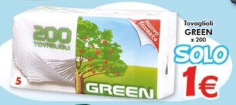 Bernava Tovaglioli GREEN x 200 offerta