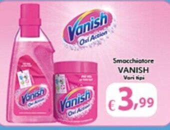 Smacchiatore VANISH Vari tipi