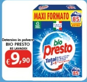 Detersivo in polvere BIO PRESTO 85 LAVAGGI