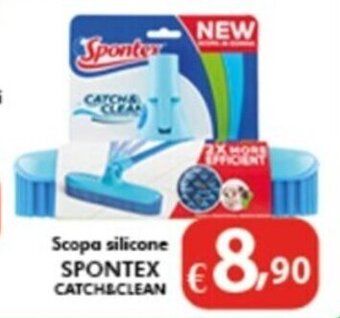 Bernava Scopa silicone SPONTEX CATCH&CLEAN offerta
