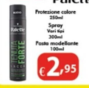 Protezione calore 250ml Spray Vari tipi 300ml Pasta modellante 100ml