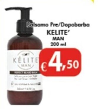 Bernava Balsamo Pre/Dopobarba KELITE' MAN 200 ml offerta