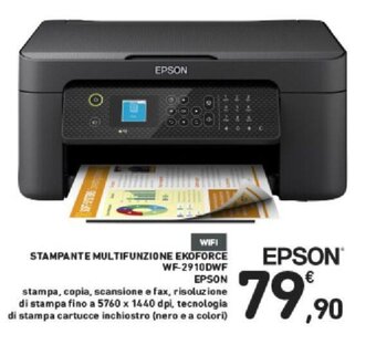 STAMPANTE MULTIFUNZIONE EKOFORCE WF-2910DWF EPSON