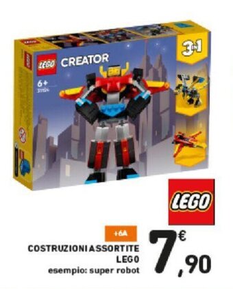 Conad COSTRUZIONI ASSORTITE LEGO offerta
