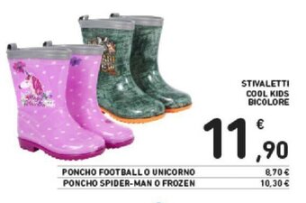 Conad STIVALETTI COOL KIDS BICOLORE offerta