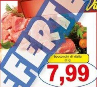 Pewex bocconcini di vitella al kg offerta