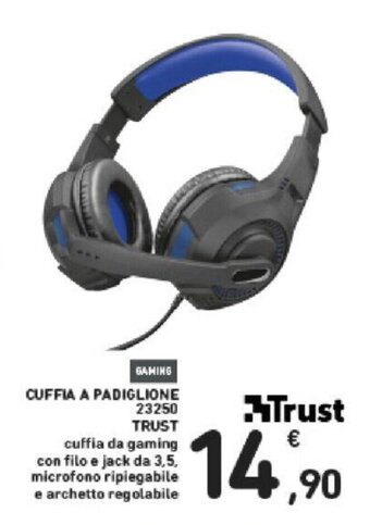 CUFFIA A PADIGLIONE 23250 TRUST