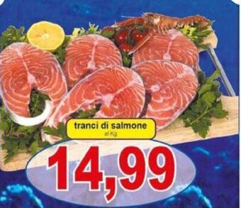 Pewex tranci di salmone alkg offerta