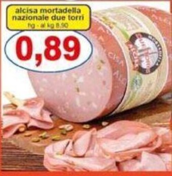 alcisa mortadella nazionale due torri