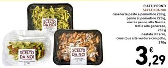 Conad PIATTI PRONTI SCELTO DA NOI 270 g offerta