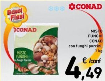 Conad MISTO FUNGHI CONAD 1 kg offerta