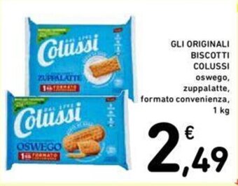 Conad GLI ORIGINALI BISCOTTI COLUSSI 1 kg offerta