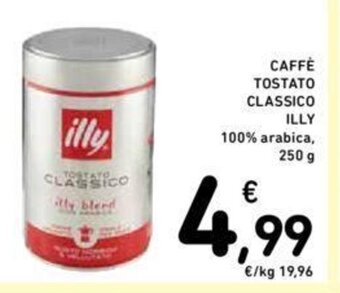 Conad CAFFE TOSTATO CLASSICO ILLY 250 g offerta