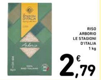 Conad RISO ARBORIO LE STAGIONI D'ITALIA 1 kg offerta