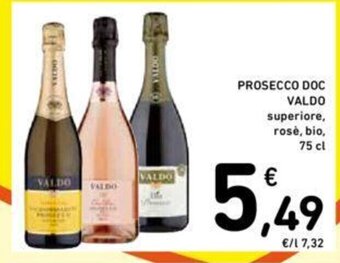 Conad PROSECCO DOC VALDO 75 cl offerta