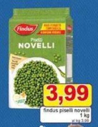 Pewex findus piselli novelli 1 kg offerta