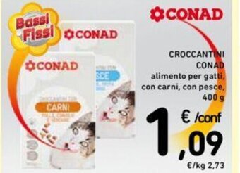 Conad CROCCANTINI CONAD 400 g offerta