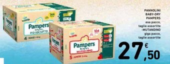 Conad PANNOLINI BABY-DRY PAMPERS offerta