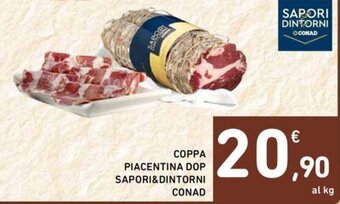 Conad COPPA PIACENTINA DOP SAPORI&DINTORNI CONAD offerta