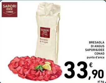 Conad BRESAOLA DI ANGUS SAPORI&IDEE CONAD offerta
