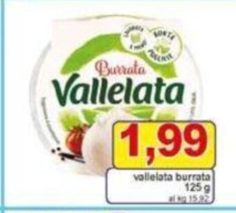 Pewex vallelata burrata 125 g offerta