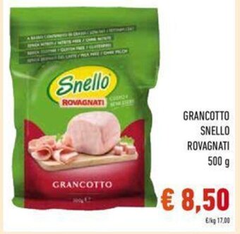 Conad GRANCOTTO SNELLO ROVAGNATI 500 g offerta