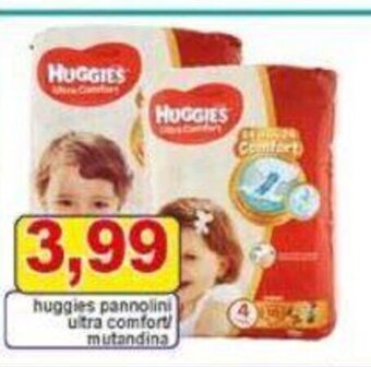 Pewex huggies pannolini ultra comfort mutandina offerta