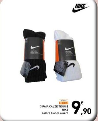 Conad 3 PAIA CALZE TENNIS NIKE offerta