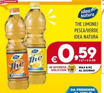 Il Centesimo THE LIMONE/ PESCA/VERDE IDEA NATURA offerta