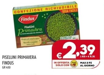 PISELLINI PRIMAVERA FINDUS GR 450