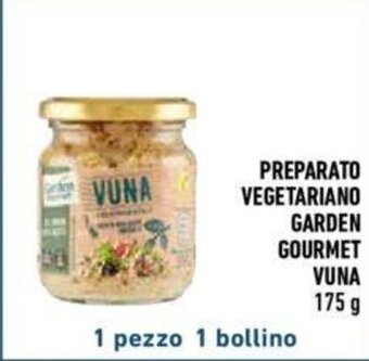Conad PREPARATO VEGETARIANO GARDEN GOURMET VUNA 175 g offerta