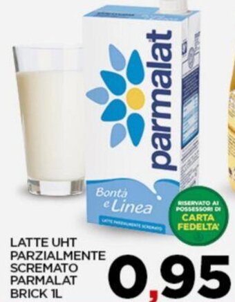 Interspar LATTE UHT PARZIALMENTE SCREMATO PARMALAT BRICK IL offerta