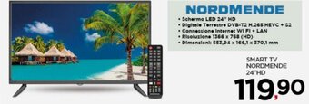 Interspar SMART TV NORDMENDE 24"HD offerta