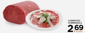 Interspar CARPACCIO DI BRESAOLA offerta
